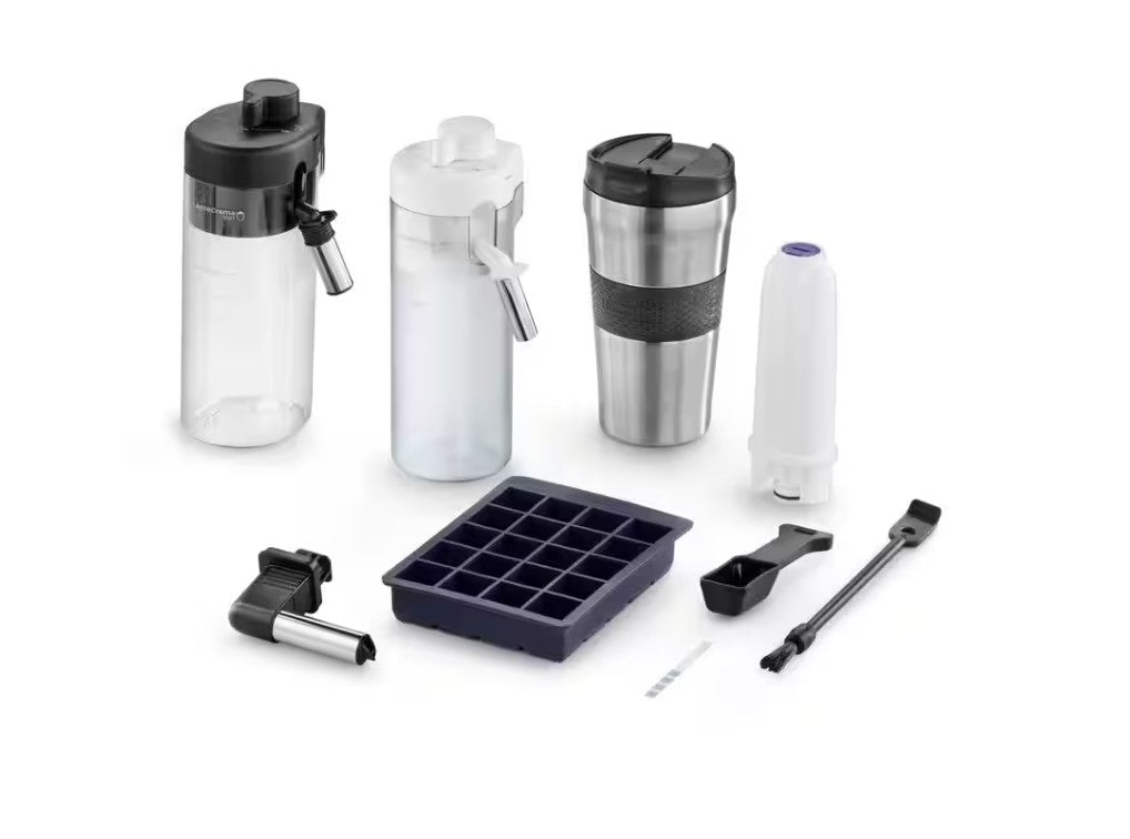 DeLonghi Eletta Explore Fully Automatic Coffee Machine - Titanium | ECAM450.86.T