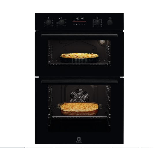 Electrolux Built-In Double Oven - Black | EDFDC46K