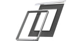 Velux Profiled Tile Flashing, Pro+, Black, 78x118cm | EDWMK062500