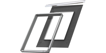 Velux Profiled Tile Flashing, Pro+, Black, 78x118cm | EDWMK062500