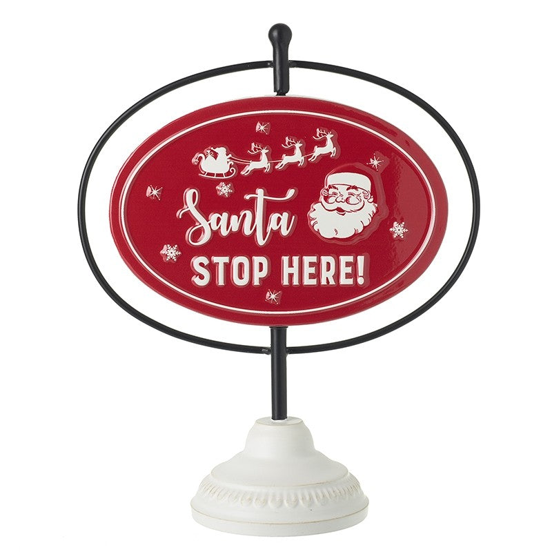 Santa Stop Sign | ENG023