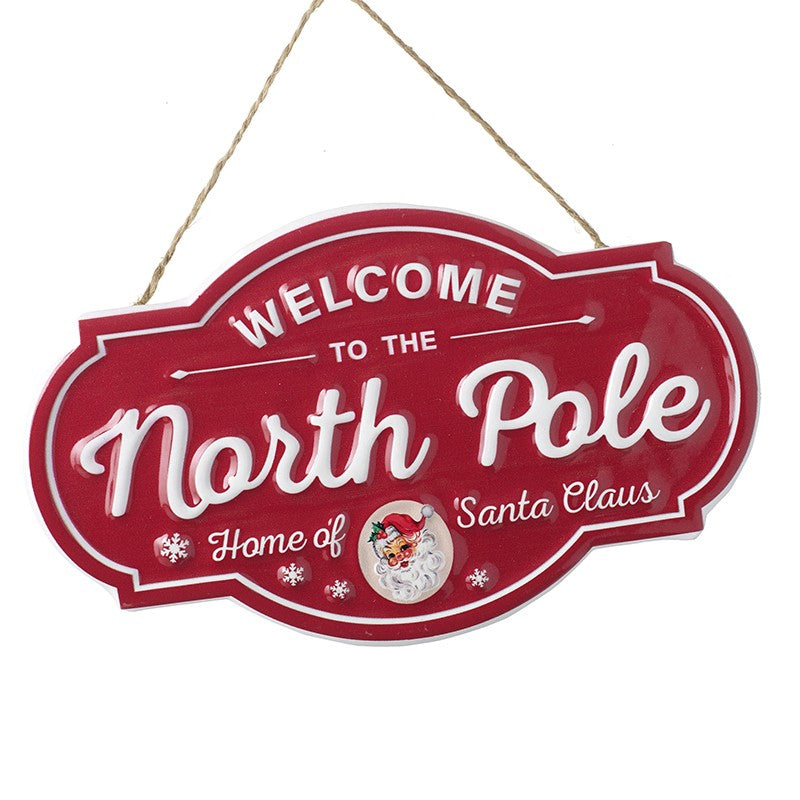 Heawven Sends Welcome To The North Pole Sign | ENG083