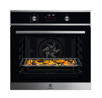 Electrolux Pyrolytic Electric Single Oven - Stainless Steel | EOM6P46X