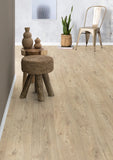 Olchon Large Aqua Oak Sand Beige Laminate Flooring AC4 | EPL142
