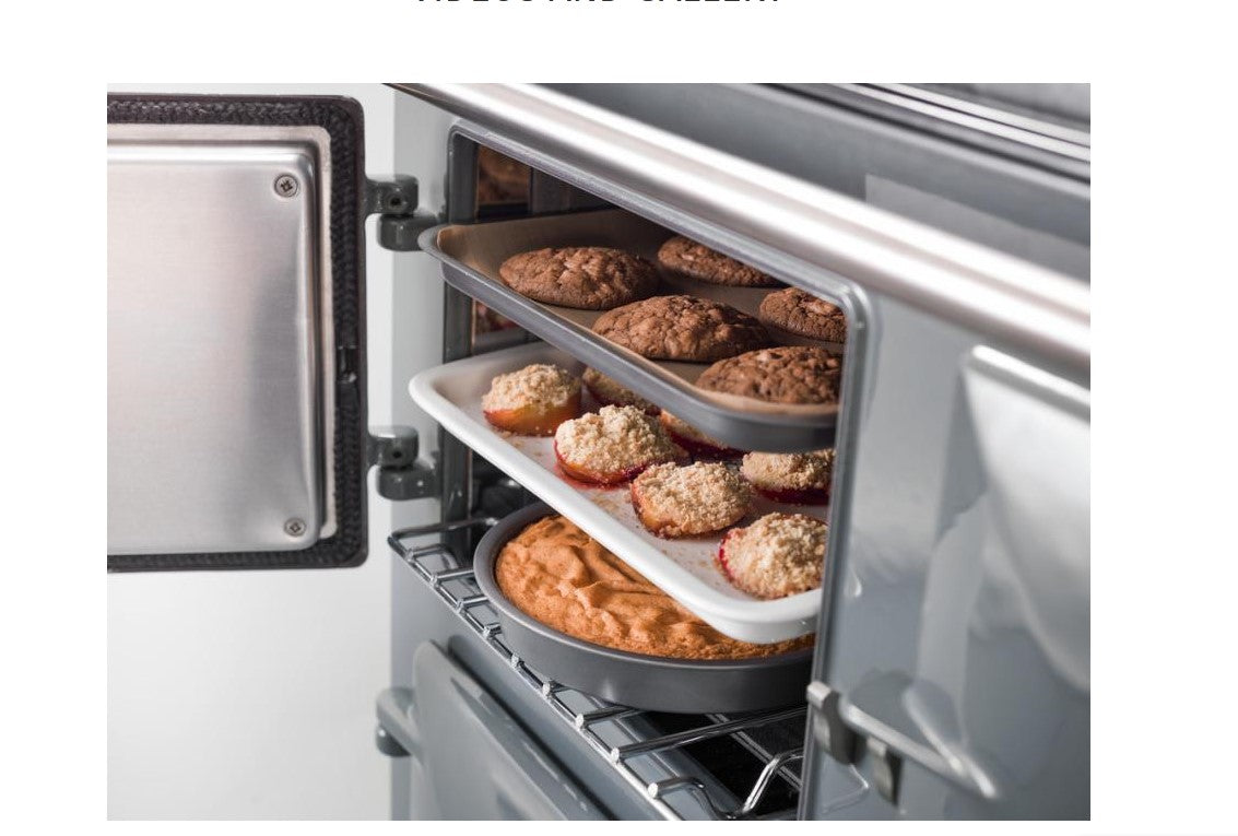 AGA ER3 Series 110 Electric with Induction Hob - Aubergine with Stainless Steel trim | ER31104EIAUB