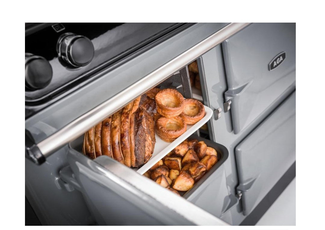 AGA ER3 Series 110 Electric with Induction Hob - Aubergine with Stainless Steel trim | ER31104EIAUB