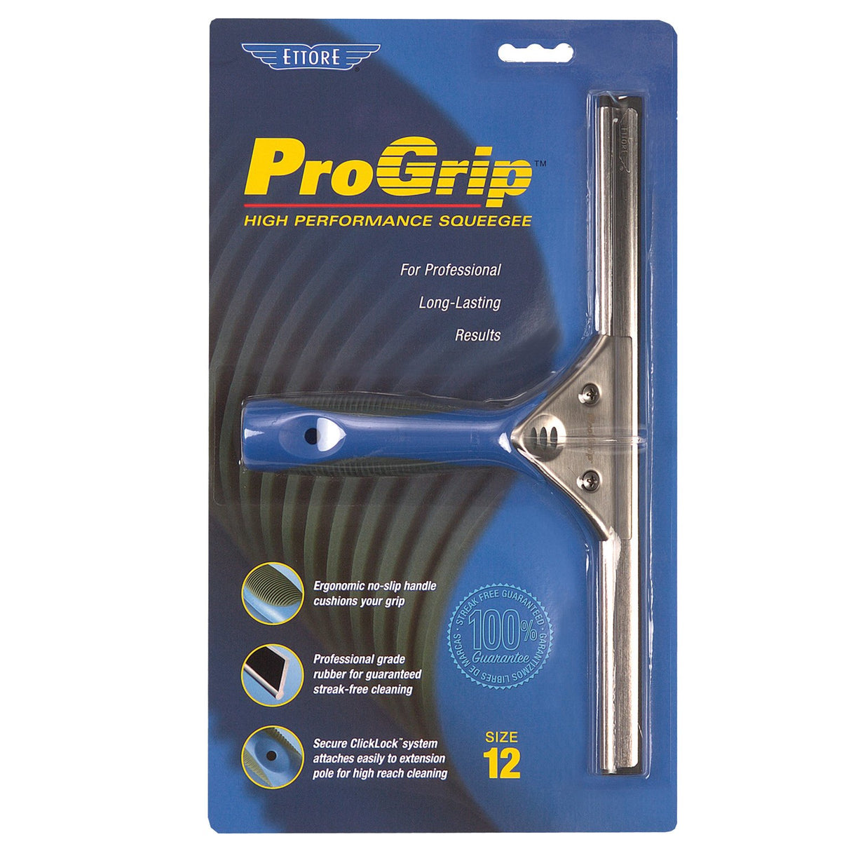 Ettore 12'' Pro Grip Window Cleaner Squeegee | ETT036Z