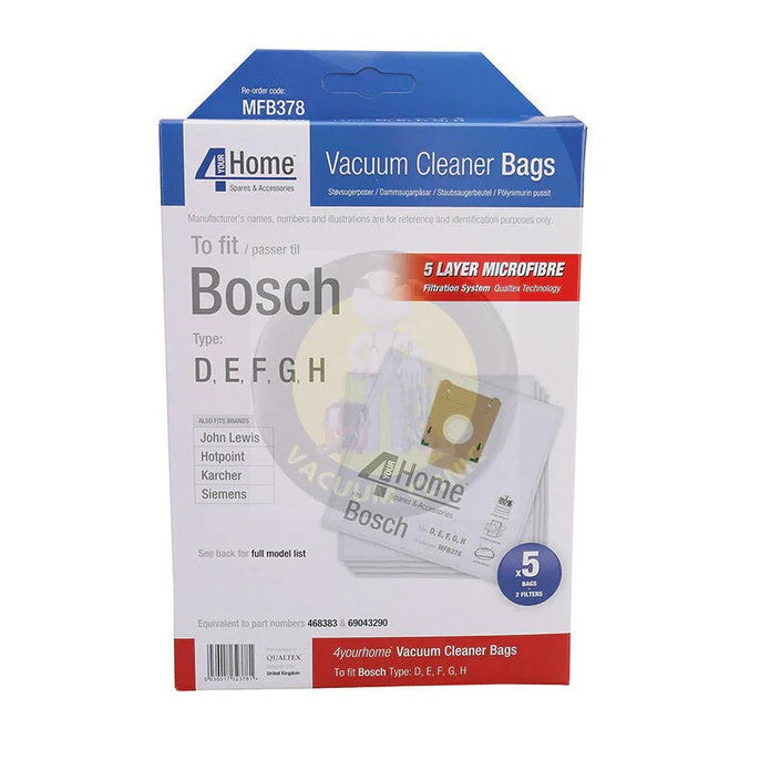 Microfibre Bosch Dust Bags | EXSMFB378