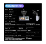 XO Black XJ03 Tri Dash Cam Front Rear & Reg Cam | EXSXO-XJ03