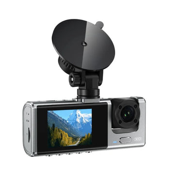 XO Black XJ03 Tri Dash Cam Front Rear & Reg Cam | EXSXO-XJ03