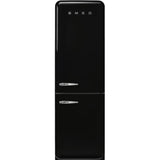 Smeg 50's Style Freestanding Fridge Freezer - Black | FAB32RBL5UK