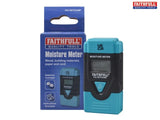 Faithfull Damp & Moisture Meter LCD Display | FAIDETDAMP