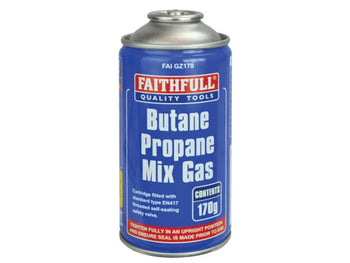 Faithfull Butane Propane Mix Gas Cartridge 170g | FAIGZ170