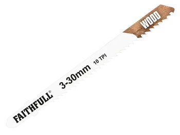 Faithfull Jigsaw Blades Laminate / Wood T101BR (Pack of 5) | FAIJBT101BR