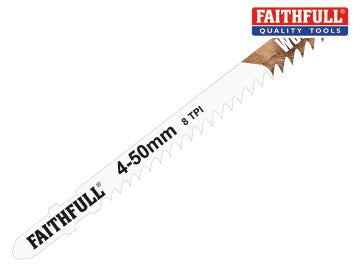 Faithfull Jigsaw Blades Wood T111C (Pack of 5) | FAIJBT111C