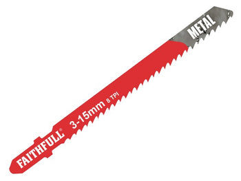 Faithfull Jigsaw Blades Metal T127D (Pack of 5) | FAIJBT127D