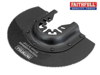 Faithfull Multi-Functional Tool CRV Radial Blade Wood Wavy Set 87mm | FAIMFW87W