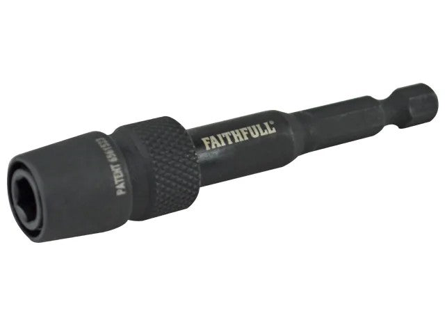 Faithfull Universal Bit Holder Impact Rated 75mm | FAISBMBH75U