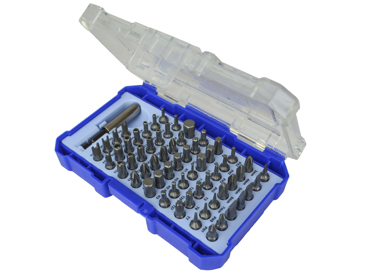 Faithfull Screwdriver Bit Set 61 Piece | FAISBSET61