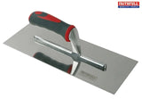 Faithfull Plasterer's Finishing Trowel Stainless Steel Soft Grip Handle 13 x 5'' | FAISGTP13SS