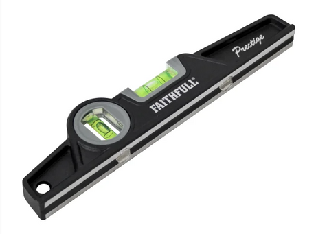 Faithfull Prestige Professional Heavy-Duty Scaffold Level 25cm | FAISLHD250