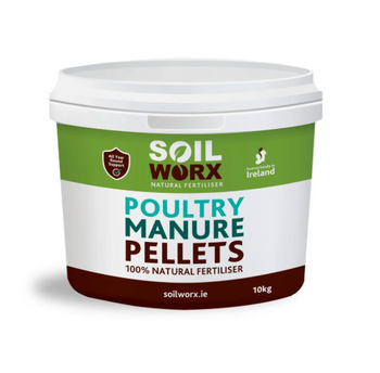 Soilworx Poultry Manure Pellets 10kg | FER10