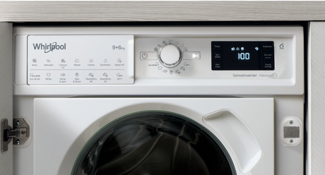 Whirlpool 11kg/7kg 1400 Spin Integrated Washer Dryer | FFWDD1174489BSVUK