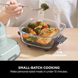 Ninja CRISPi 4in1 Portable Glass Air Fryer - Sage | FN101UKSG
