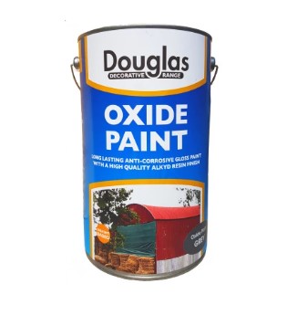 Douglas 5ltr Mid Grey Oxide Paint | FO5000MG