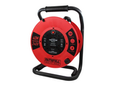 Faithfull Open Cable Reel 240V 40m 13A 4 Socket | FPPCR40240HD