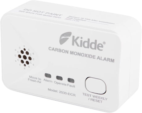 Kidde 2030-DCR Compact 10 Year Life Carbon Monoxide Alarm | FSK2030-DCR