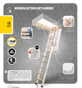 Fakro LTK Energy 1200 x 60 Attic Ladder | FT864701