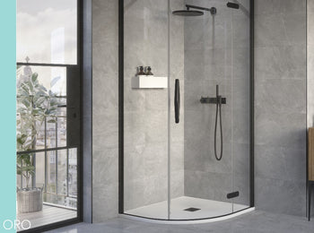 Flair Oro Hinged Quadrant Door