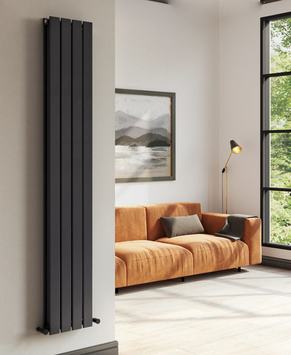 Fyn Flat Panel Radiator - Anthracite