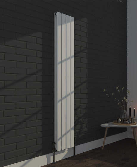 Fyn Flat Panel Radiator - White