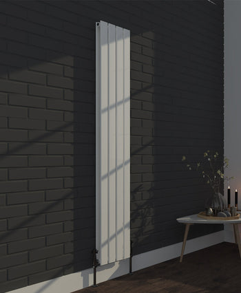 Fyn Flat Panel Radiator - White