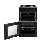 Hotpoint 50cm Freestanding Gas Cooker - Black | G-HD5G00KCB