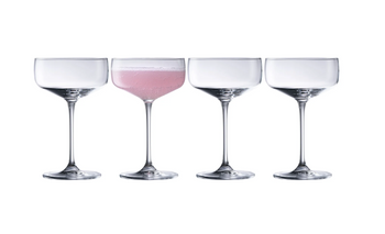 Galway Crystal Tivoli Cocktail / Martini Set of 4 | G130034