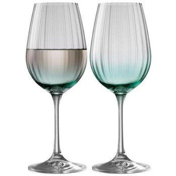 Erne Wine Glass Pair Aqua | G323002