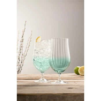 Erne Craft Beer/ Cocktail Glass Pair Aqua | G323052