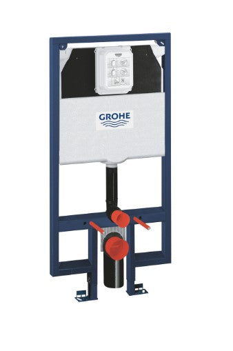Grohe Rapid SL Element for WC with Flushing Cistern 80 mm 1.13m Installation Height | G38994000