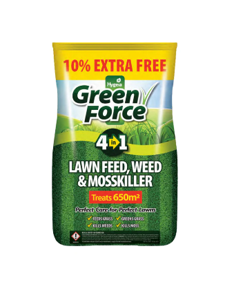 Greenforce 4-IN-1 Lawn Feed Weed & Mosskiller | G60331