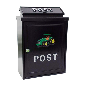 Gardag Gallery Mailbox Green Tractor | GA407587