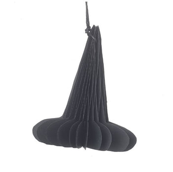 Paper Opening Witches Hat Hanging Dec | GG333