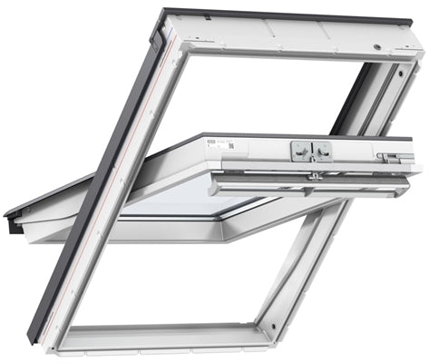 Velux Centre Pivot, Manual, White, 66Pane, 94x140cm | GGLPK082066