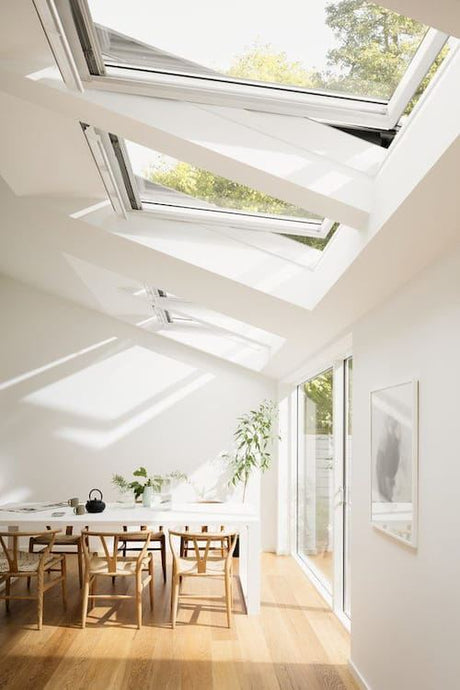 Velux Centre Pivot, Manual, White, 70Pane, 114x118cm | GGLSK062070