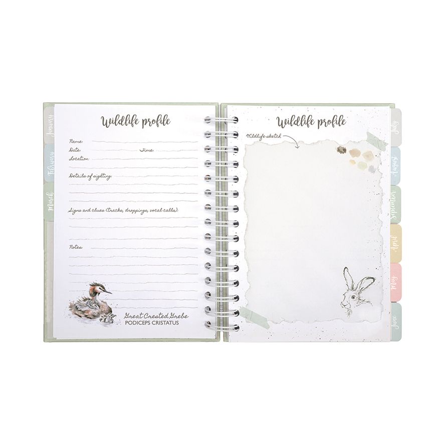 Wrendale Bright Eyed and Bushy Tailed Wildlife Journal | GR009
