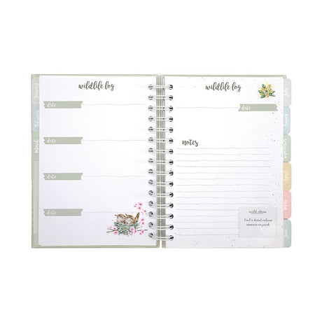 Wrendale Bright Eyed and Bushy Tailed Wildlife Journal | GR009