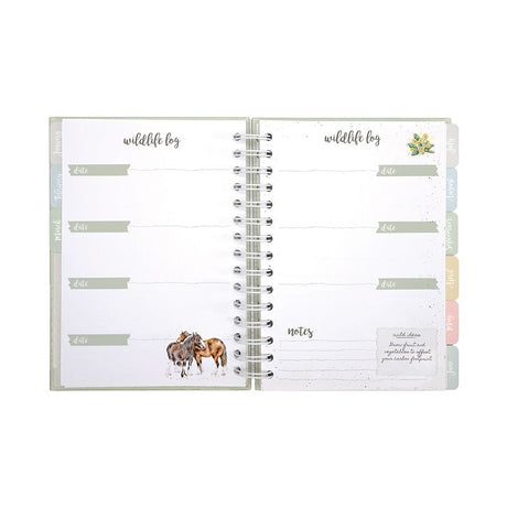 Wrendale Bright Eyed and Bushy Tailed Wildlife Journal | GR009