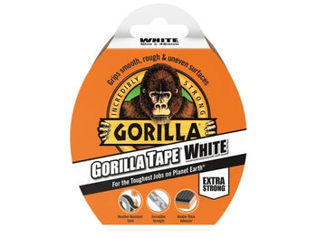 Gorilla Tape 48mm x 10m White | GRGCLOTHWH